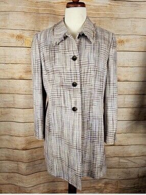 A Line Suits Tweed Coat Women's Size 16